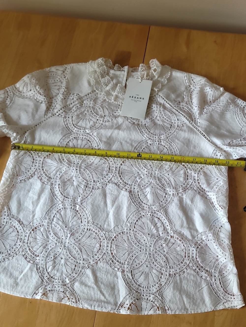 Sezane Bianca Top Blouse Sézane - Picture 8 of 16